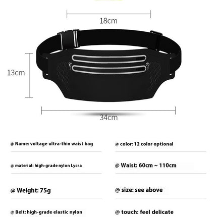 Fanny Packs Waist Bag for Women and Men Reflective Fanny Pack for Outdoors Sports Hiking Running