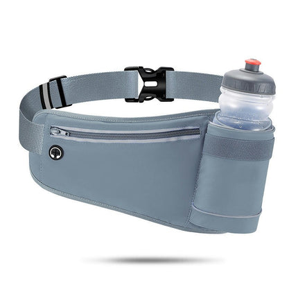 Fanny Pack Women Men Adjustable Belt Bag with Water Bottle Holder Waist Packs for Travel Running Outdoor Sports