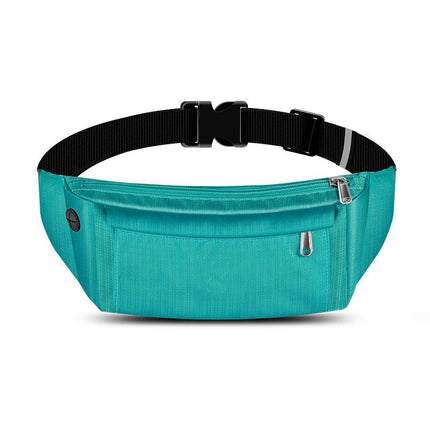 Nylon Fanny Pack with Adjustable waist belt Waist Bag for Men Women Lightweight Outdoor Running Belt