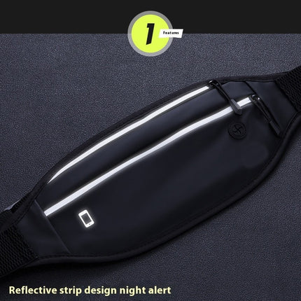 Fanny Pack with Adjustable waist belt Waist Bag for Men Women Lightweight Running Belt Headphone Bag