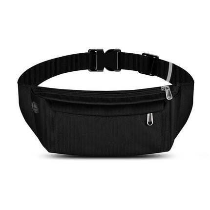 Nylon Fanny Pack with Adjustable waist belt Waist Bag for Men Women Lightweight Outdoor Running Belt