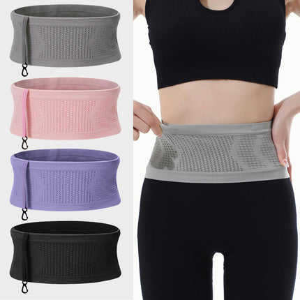 Elastic Waist Bag Running Belt Waist Pack for Women and Men Fanny Pack for Runners Workouts