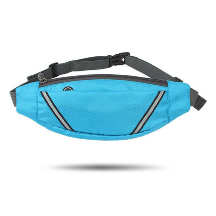 Fanny Packs for Men Women, Adjustable Running Belt Waist Bag for Traveling Casual Running Hiking-A1