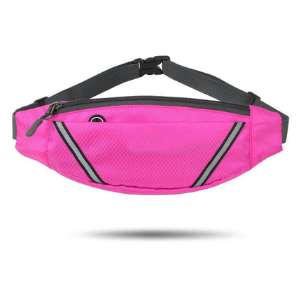 Fanny Packs for Men Women, Adjustable Running Belt Waist Bag for Traveling Casual Running Hiking-A1