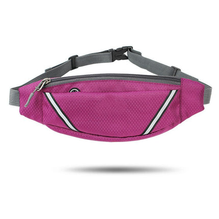 Fanny Packs for Men Women, Adjustable Running Belt Waist Bag for Traveling Casual Running Hiking-A1