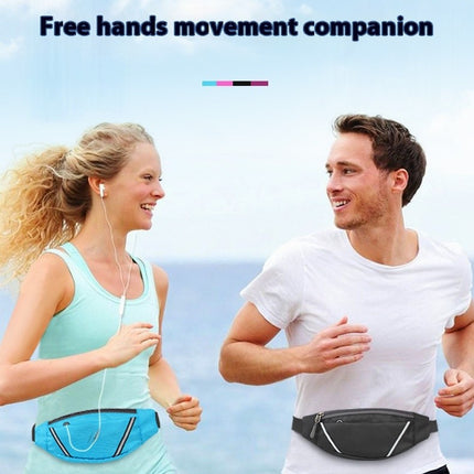 Fanny Packs for Men Women, Adjustable Running Belt Waist Bag for Traveling Casual Running Hiking-A1