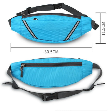 Fanny Packs for Men Women, Adjustable Running Belt Waist Bag for Traveling Casual Running Hiking-A1