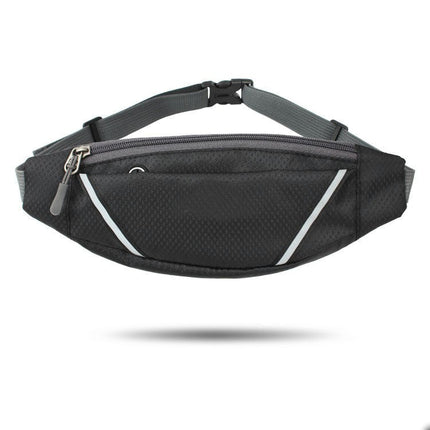 Fanny Packs for Men Women, Adjustable Running Belt Waist Bag for Traveling Casual Running Hiking-A1