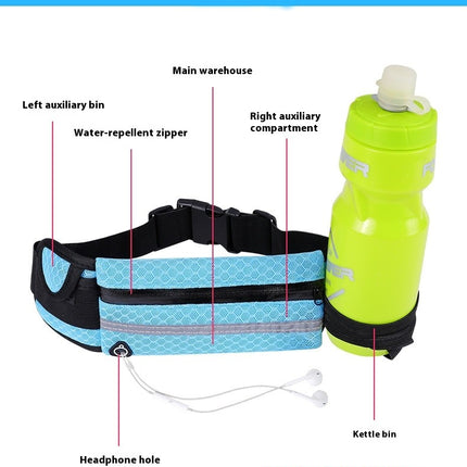 Fanny Pack Crossbody Waist Bag Water Resistant Waist Pouch with Adjustable Strap for Running Hiking Cycling