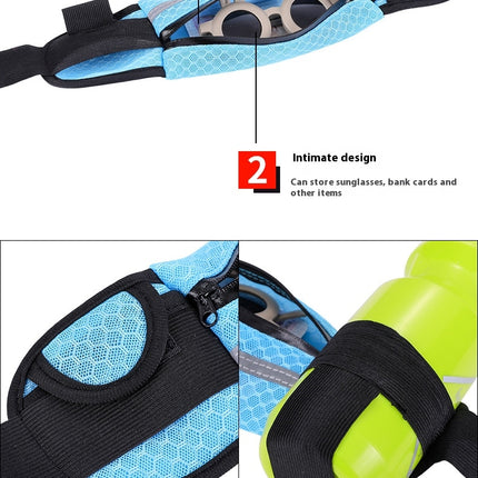 Fanny Pack Crossbody Waist Bag Water Resistant Waist Pouch with Adjustable Strap for Running Hiking Cycling