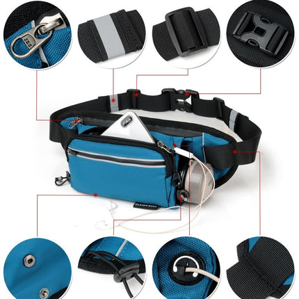 large Fanny Pack for Women Men Waist Bag with Adjustable Strap Water Resistant Waist Packs for Sports