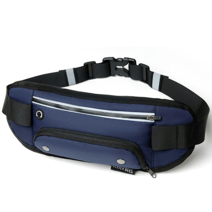 Large Fanny Pack for Men Women Waist Waterproof Outdoor Belt Waist Bag Pack Pouch with Zipper Adjustable Strap