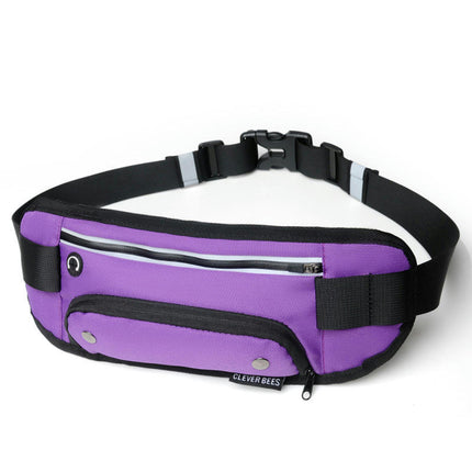 Large Fanny Pack for Men Women Waist Waterproof Outdoor Belt Waist Bag Pack Pouch with Zipper Adjustable Strap