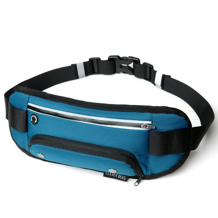 Large Fanny Pack for Men Women Waist Waterproof Outdoor Belt Waist Bag Pack Pouch with Zipper Adjustable Strap