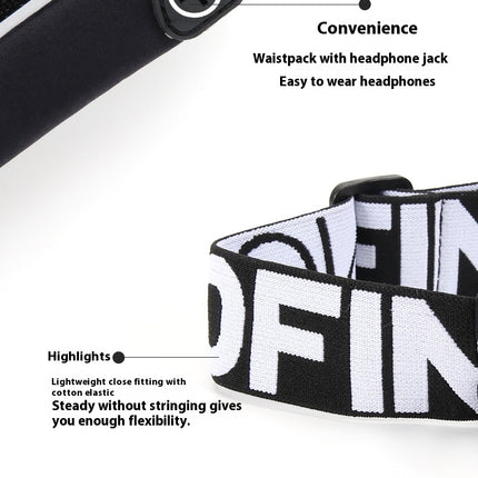 Adjustable Waist Bag for Women Men Outdoor Running Mobile Phone Waist Bag Sports Fanny Pack