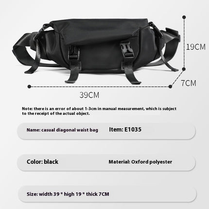 Outdoor Hiking Bag Fanny Packs Running Belt Waterproof Waist Pack Lightweight Chest Bags for Walking Workout