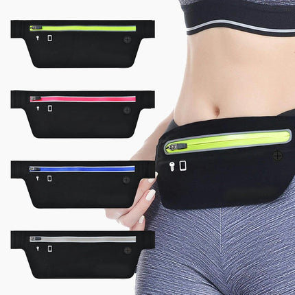 Fanny Packs for Women Men Waterproof Adjustable Running Belt Waist Pack Slim Pocket Waist Bag