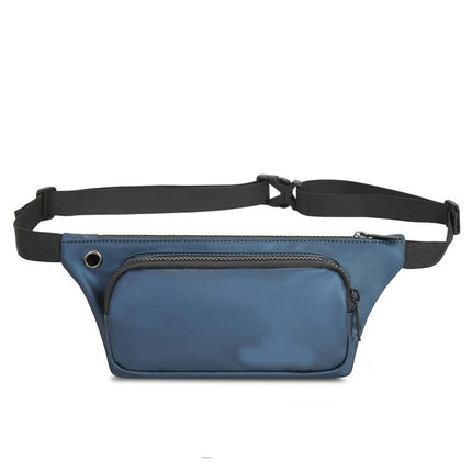 Fanny Pack for Women Men with Zipper Pockets Crossbody Waist Pack for Hiking, Running, Travel, Cycling and Casual