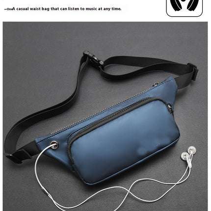 Fanny Pack for Women Men with Zipper Pockets Crossbody Waist Pack for Hiking, Running, Travel, Cycling and Casual