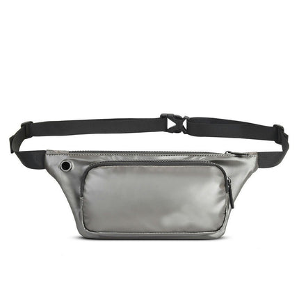 Fanny Pack for Women Men with Zipper Pockets Crossbody Waist Pack for Hiking, Running, Travel, Cycling and Casual