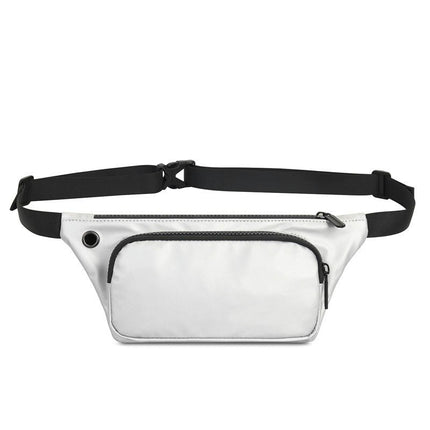 Fanny Pack for Women Men with Zipper Pockets Crossbody Waist Pack for Hiking, Running, Travel, Cycling and Casual