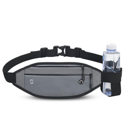 Fanny Pack with Water Bottle Holder for Men Women Adjustable Waist Bag for Outdoors Sports