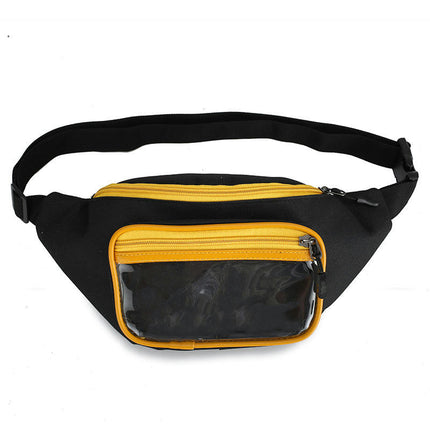 Crossbody Fanny Pack for Men&Women,Large Waist Bag with Adjustable Strap for Outdoors Workout Running Hiking