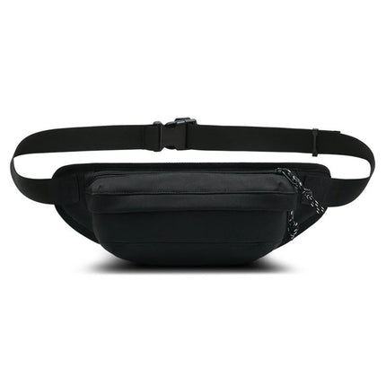 Large Crossbody Fanny Pack Belt Bag for Women Men with Zipper Pockets For Sports Workout Running