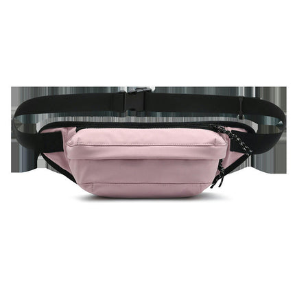 Large Crossbody Fanny Pack Belt Bag for Women Men with Zipper Pockets For Sports Workout Running