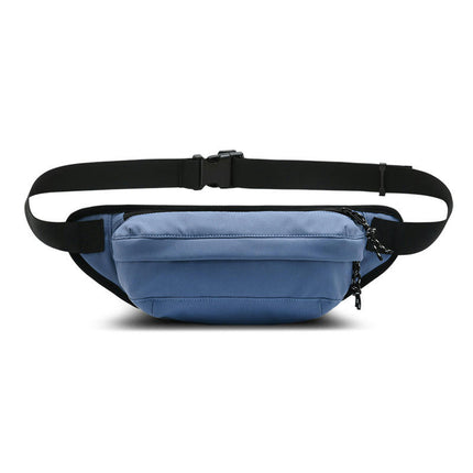 Large Crossbody Fanny Pack Belt Bag for Women Men with Zipper Pockets For Sports Workout Running