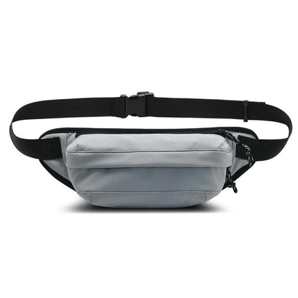 Large Crossbody Fanny Pack Belt Bag for Women Men with Zipper Pockets For Sports Workout Running