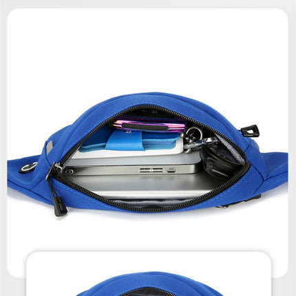 Crossbody Fanny Pack for Men Women-Waterproof Waist Packs with Adjustable Waist Bag for Sports