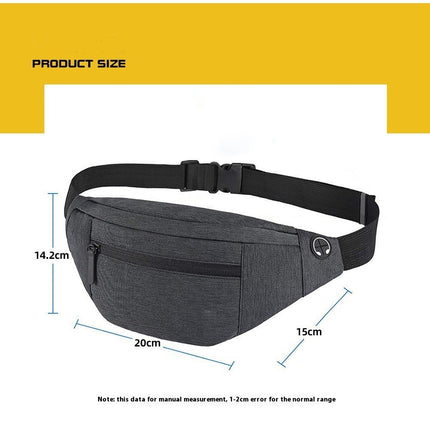 Fanny Pack Waist Packs for Men Women, Waist Bag Hip Pack for Travel Hiking Cycling Running Outdoor Sports