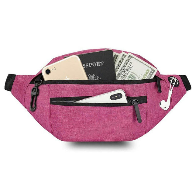 Fanny Pack Waist Packs for Men Women, Waist Bag Hip Pack for Travel Hiking Cycling Running Outdoor Sports