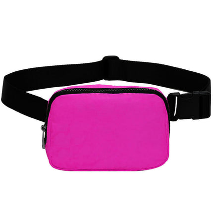 Fanny Packs for Women Men Crossbody Mini Waist Bag with Adjustable Strap for Running Outdoors Workout