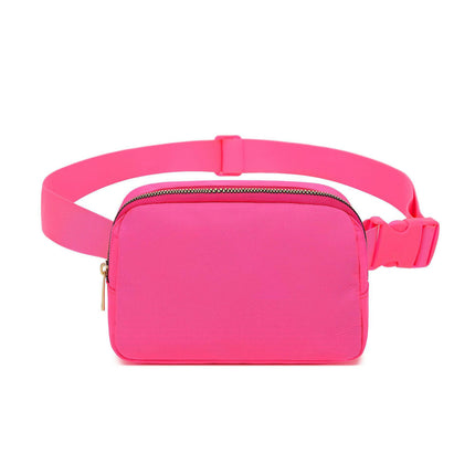 Fanny Packs for Women Men Crossbody Mini Waist Bag with Adjustable Strap for Running Outdoors Workout