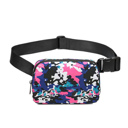 Fanny Packs for Women Men Crossbody Mini Waist Bag with Adjustable Strap for Running Outdoors Workout