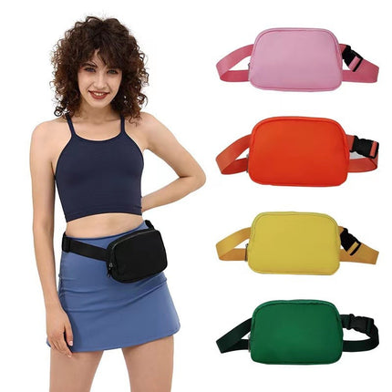 Fanny Packs for Women Men Crossbody Mini Waist Bag with Adjustable Strap for Running Outdoors Workout