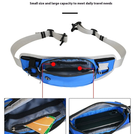 Fanny Pack for Men Women Waterproof Sport Workout Waist Pack Reflective Waist Bag for Running