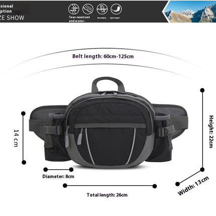 Fanny Pack Waist Bag Multifunction Waist Belt Bag for Men and Women-Waist Pack for Hiking Running and Cycling