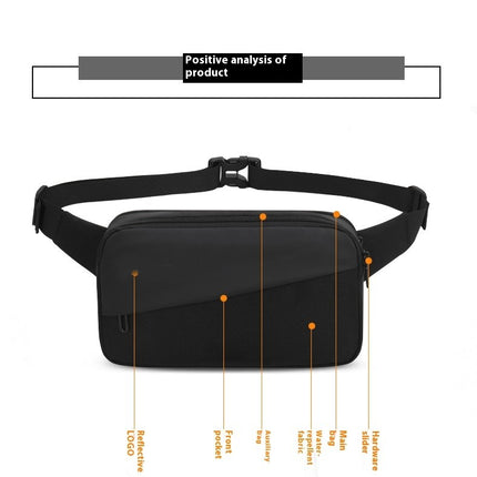 Men's and Women's Sports Shoulder Bags Waist Bags Fanny Pack for Traveling Workout Outdoors Running Hiking