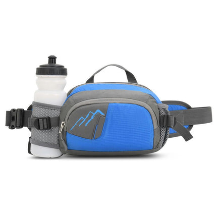 Hiking Fanny Pack,Large Waist Bag for Men Women with Bottle Holder Water Resistant Waist Bags for Outdoors