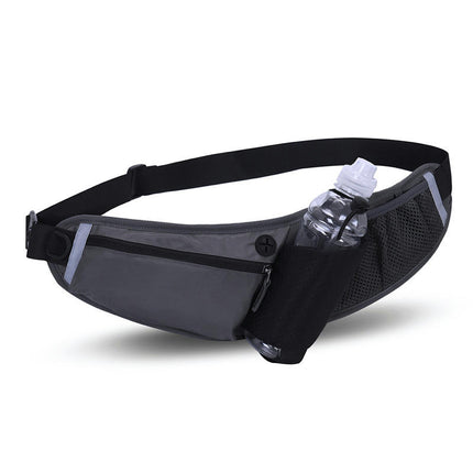 Fanny Pack with Water Bottle Holder Belt for Sports Fanny Pack for Workout Running Waist Bag for Women Men