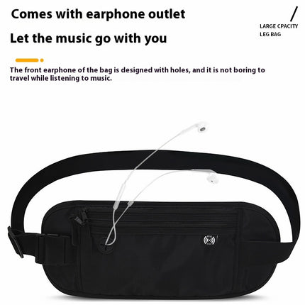 Fanny Pack for Women Men Waterproof Waist Bag for Running Travel Hiking Carrying All Phones