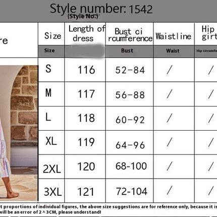 Women's Summer Boho Spaghetti Strap Ruffle A Line Beach Long Dress