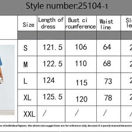 Women's Wrap V Neck Short Sleeve A Line Flowy Long Dress