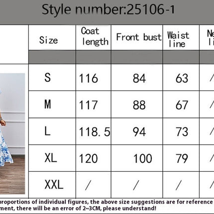 Women's Summer Boho Floral Print V Neck Ruffle Swing Beach Long Maxi Dress