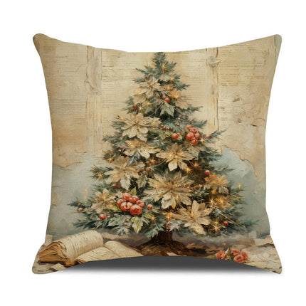 Christmas Decor Pillow Covers Winter Holiday Party for Sofa Couch Home Farmhouse Decor