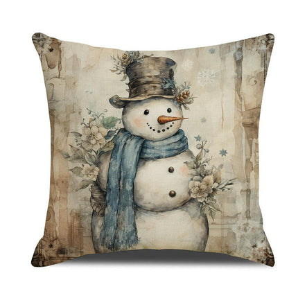 Christmas Decor Pillow Covers Winter Holiday Party for Sofa Couch Home Farmhouse Decor