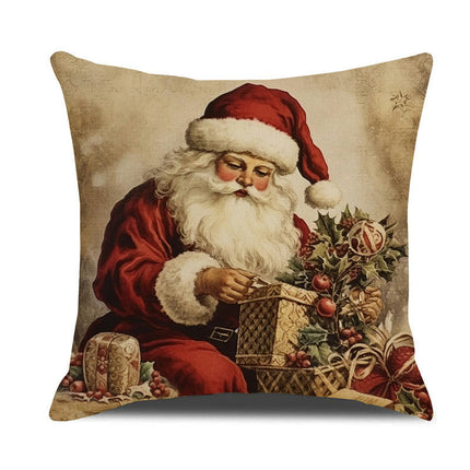 Christmas Decor Pillow Covers Winter Holiday Party for Sofa Couch Home Farmhouse Decor